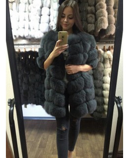 Кожушок з хутра песця арт. 620