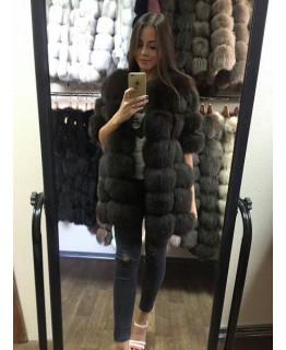 Кожушок з хутра песця арт. 621
