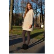 Пальто з хутра норки на кишенях арт. 2426 - фото 2