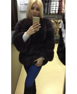 Шубка з хутра песця арт. 687