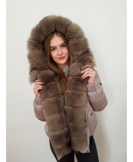 Бомбер з хутра песця арт. 3340