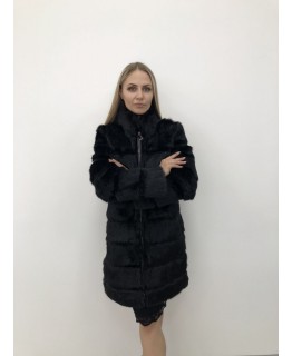 Шуба з хутра кролика арт. 2109