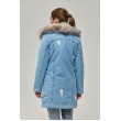 Зимова парка з хутра BLUE FROST арт. 2336 - фото 3