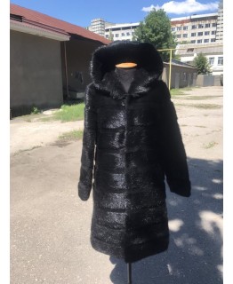 Шуба из меха нутрии арт. 2071