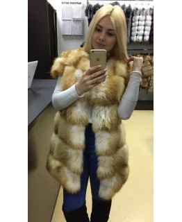 Жилет из лисы арт. 956