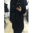 Шуба з хутра кролика з капюшоном арт. 381 - фото 4
