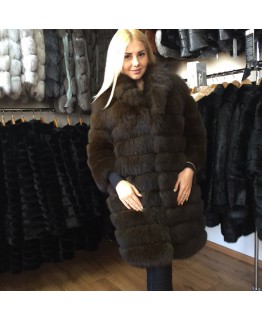 Шуба из финского песца арт. 691