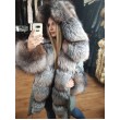 Джинсова куртка з хутра песця арт. 2409 - фото 3