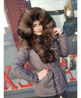Шикарна хутряна куртка арт. 3370