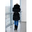 Жилетка из кроля с капюшоном арт. 473 - фото 2