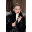 Метрова кускова шуба з хутра нутрії арт. 871 - фото 5