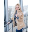 Шуба з кролика трансформер арт. 67 - фото 7