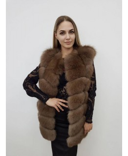 Жилет из песца арт. 637
