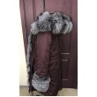 Парка з хутра норвезької чорнобурки арт. 1042 - фото 3