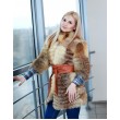 Шубка з лисиці в розпуск, 80 см довжина арт. 86 - фото 2