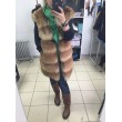 Жилет з лисиці поперечка з невелика плічками арт. 328 - фото 3