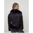 Короткая натуральная дубленка с мехом песца арт. 2415 - фото 4 FURHOUSE Короткая натуральная дубленка с мехом песца арт. 2415 - фото 4
