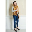 Жилетка из лисы арт. 265 - фото 2
