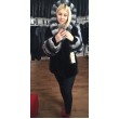 Шубка з бобрика з капюшоном коротка арт. 809 - фото 2