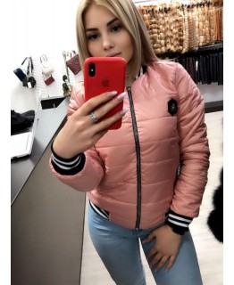 Коротка куртка на блискавці арт. 2822
