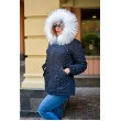 Парка з хутра єнота арт. 2017 - фото 3