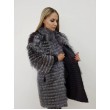 Кардиган з хутра чорнобурки, довжина 90 см арт. 2171 - фото 2