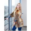 Шубка з лисиці в розпуск, 80 см довжина арт. 86 - фото 3