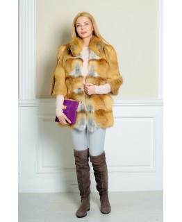 Шубка из лисы арт. 267