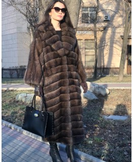 Шуба из куницы арт. 3450